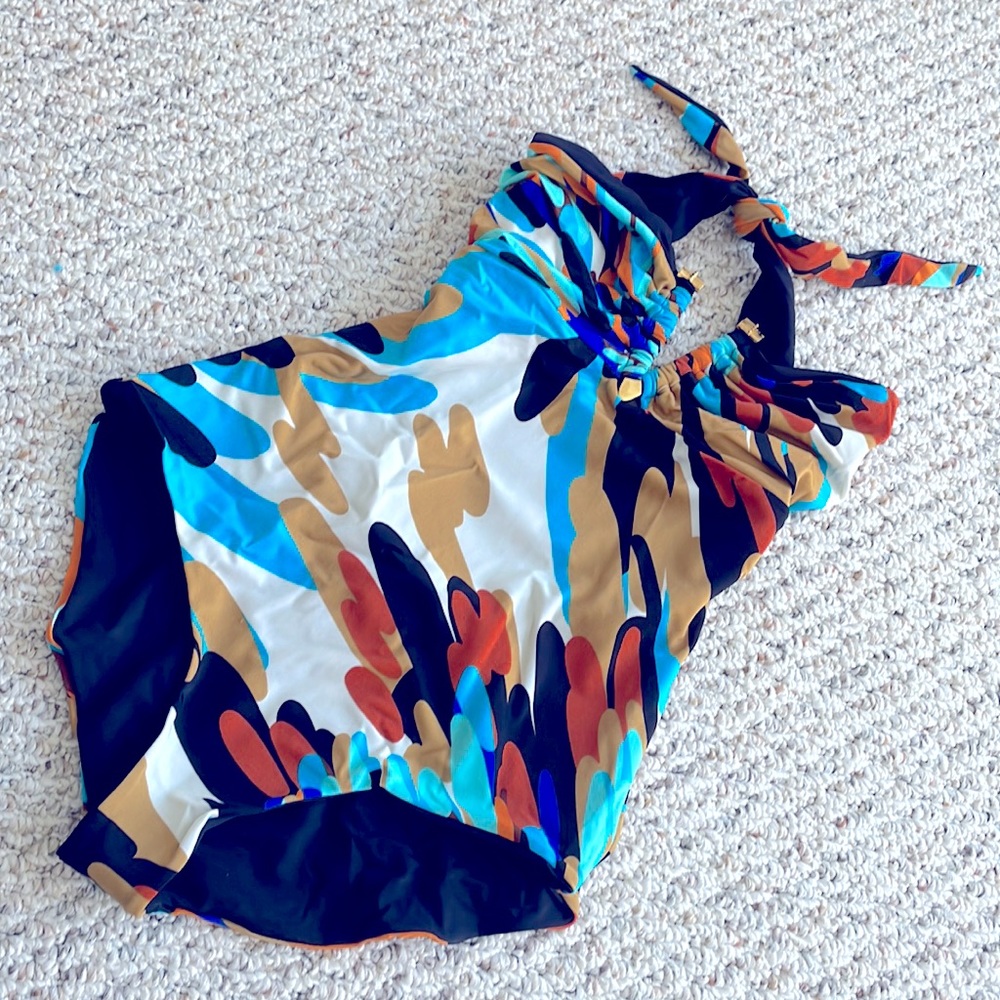 Anthropologie Reversible Swimsuit sz Large